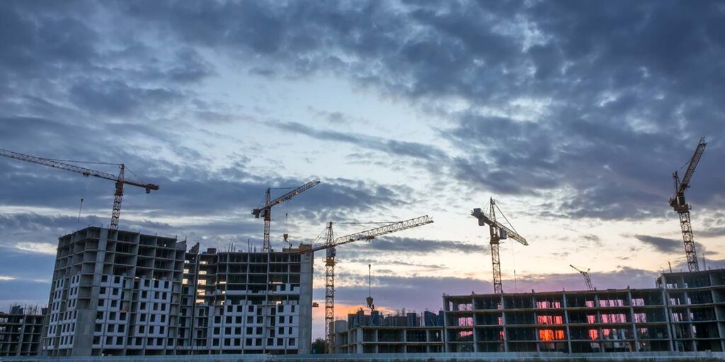 construction site view