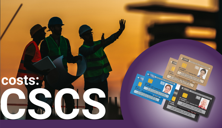 Construction workers talking about How much is a CSCS Card